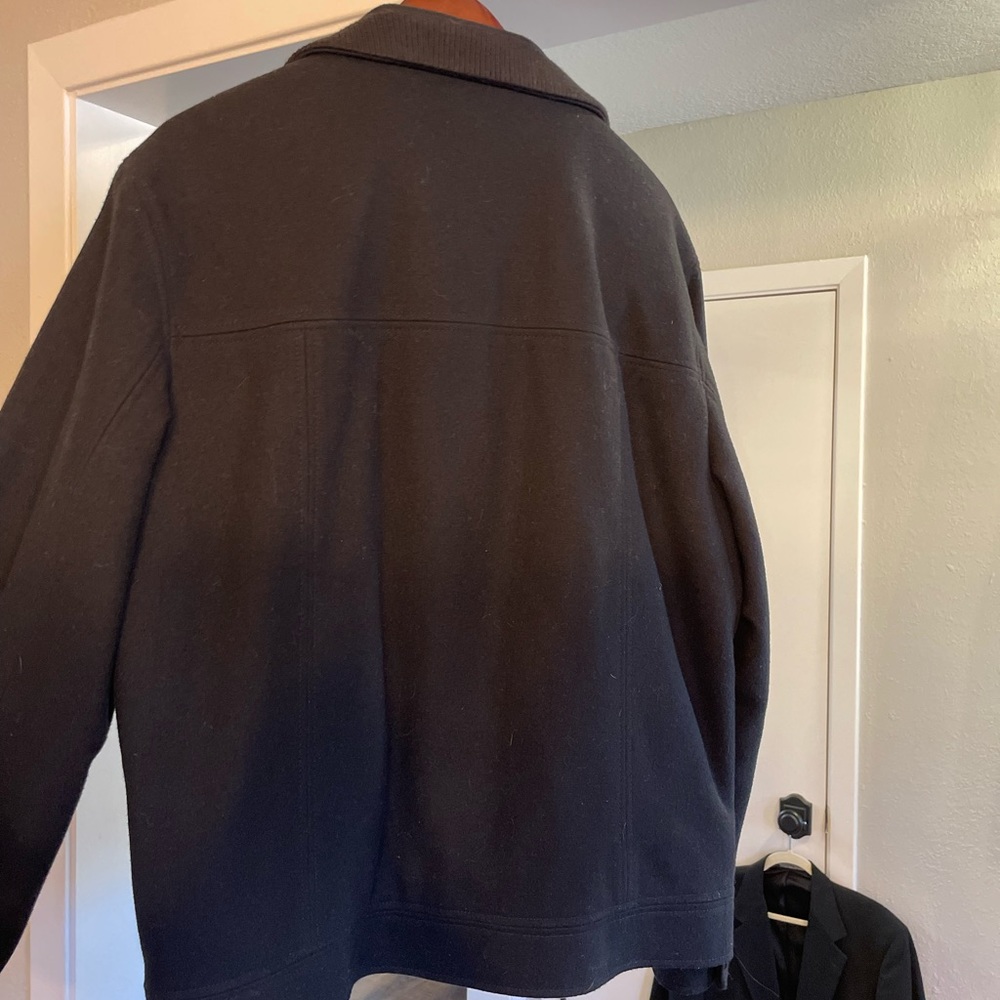 Black Murano Wool coat